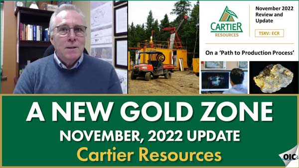 A New Gold Zone – Cartier Resources