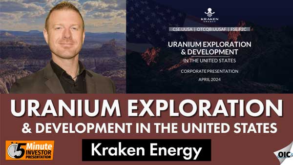 Uranium Exploration & Development in the United States – Matt Schwab, Kraken Energy