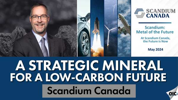 A Strategic Mineral for a Low-Carbon Future – Scandium Canada